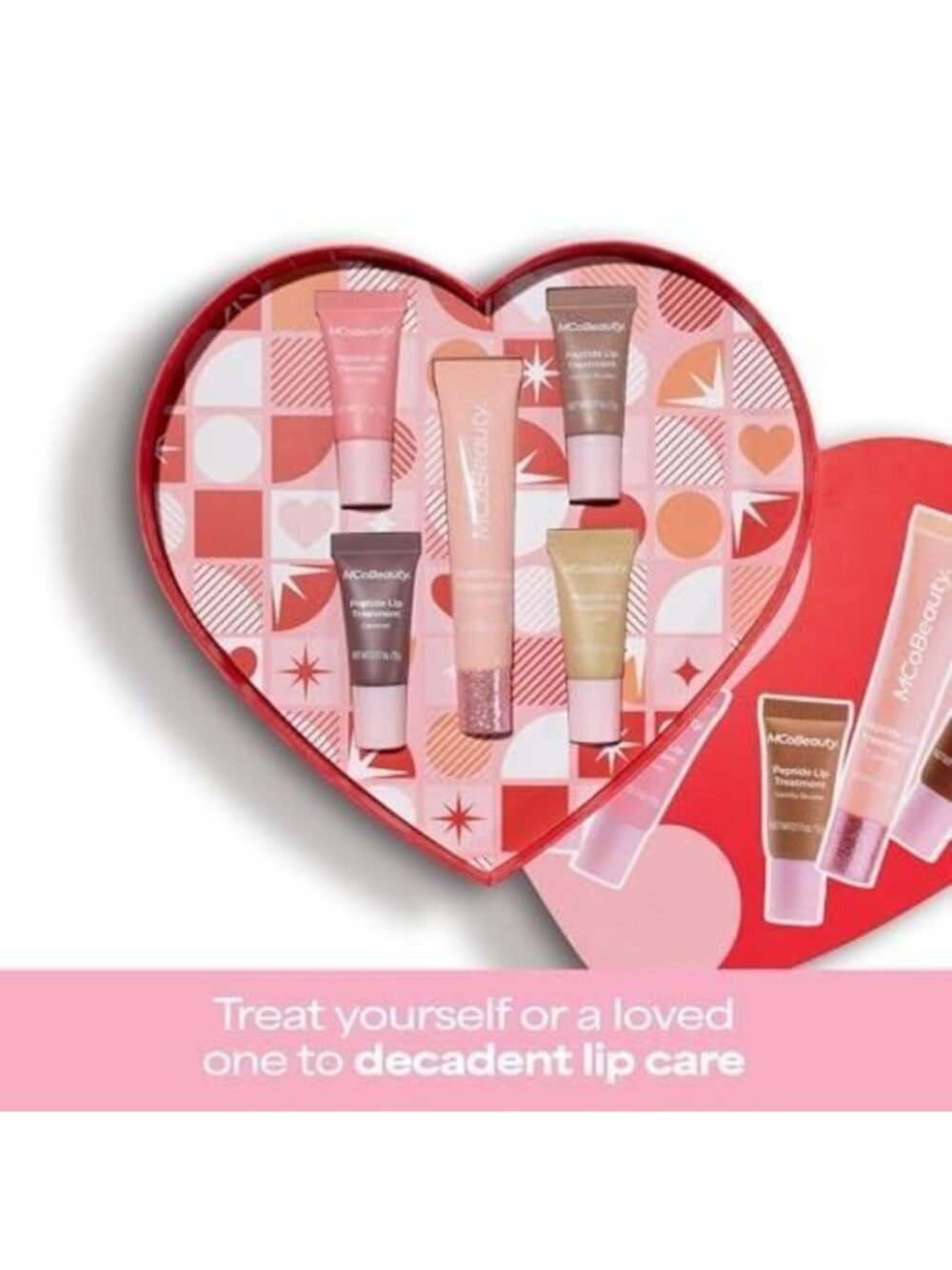 MCoBeauty Sweetheart Peptide Lip Treatment Set - Peptide Lip Gloss Balm & Tint K - Picture 4 of 6